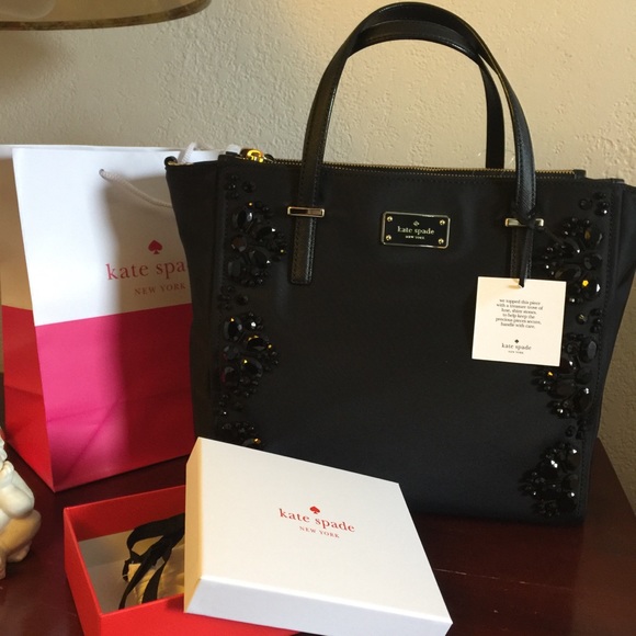 🎉Gorgeous Kate Spade Embellished Handbag🎉 - Picture 5 of 8